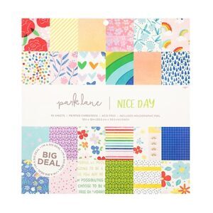 NEW Park Lane Nice Day 48-Sheet 12x12 Cardstock Paper Pad Scrapbooking Crafts